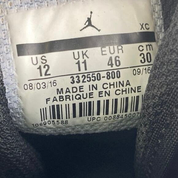 Nike Air Jordan 1 Retro High Rare Air Max Mens Orange High Top Sneakers Shoes 12 - Picture 6 of 6